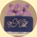 Navy Blue Cupcake Tower